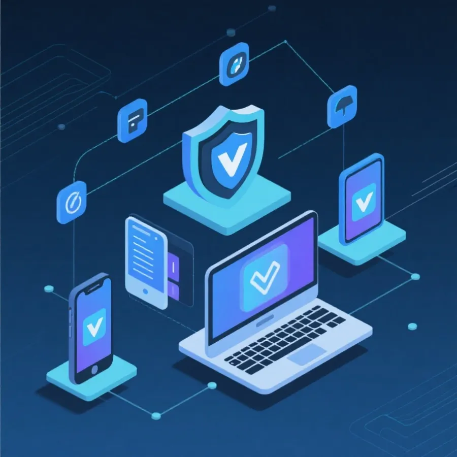 安全访问流程示意